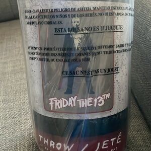 Friday The 13th 46 inch by 60 inch Micro Plush Throw. New Sealed